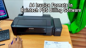 A4 bill templates in Raintech Billing software Call Billing Software