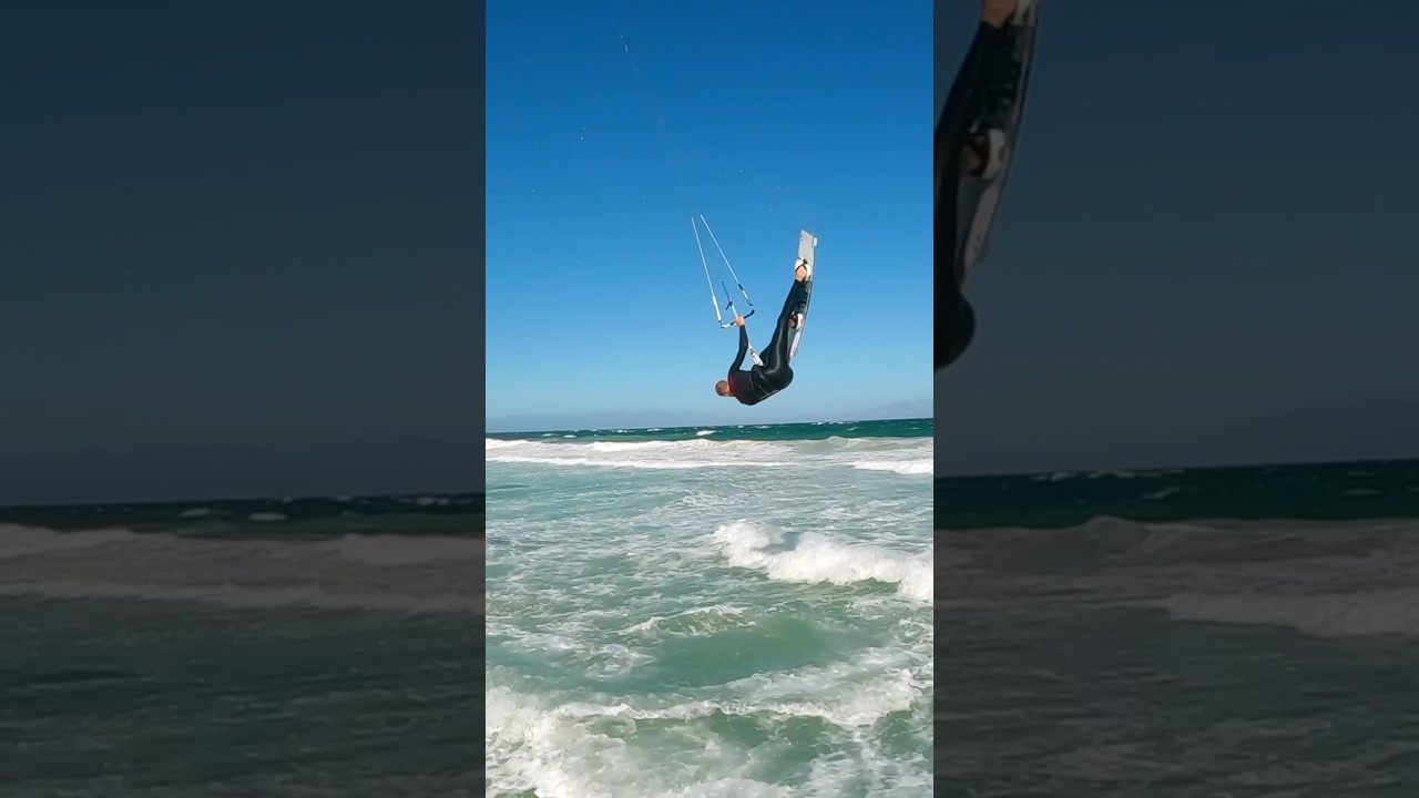 Getting creative with the transition // kiteboarding