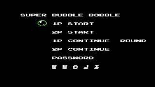 PASSWORD BUBBLE BOBBLE NES