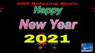 Happy new year 2021 by AGZ Relaxing Music | Amazing  Fireworks 2021, New Year Countdown 2021.