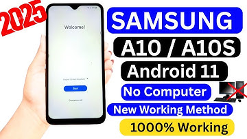 Samsung Galaxy A10/A10s FRP Bypass Without Pc Android 11 | Samsung A10/A10s Latest Update 2025