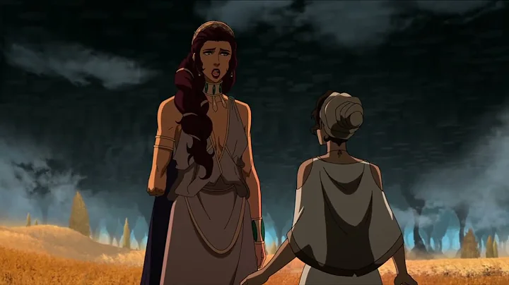 Hera visiting Electra | Blood of Zeus | Netflix