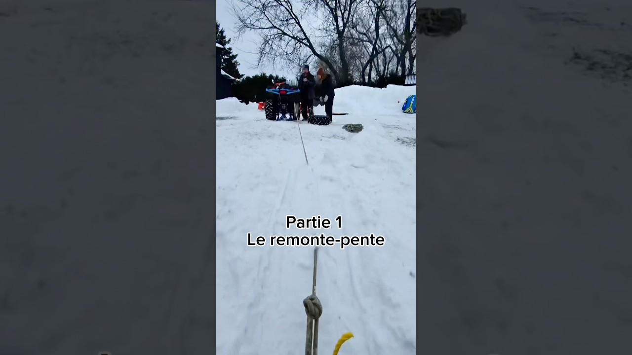 On a fait une glissade trop folle! 