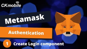 Metamask Authentication with Next.js and Moralis #1 create login component