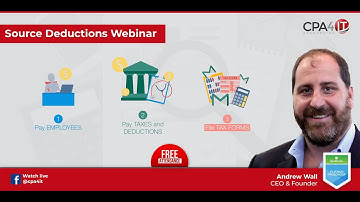 Source deduction webinar