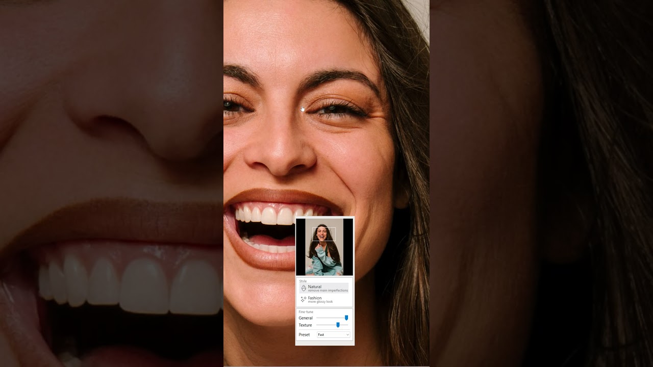 Skin retouch with Reblum