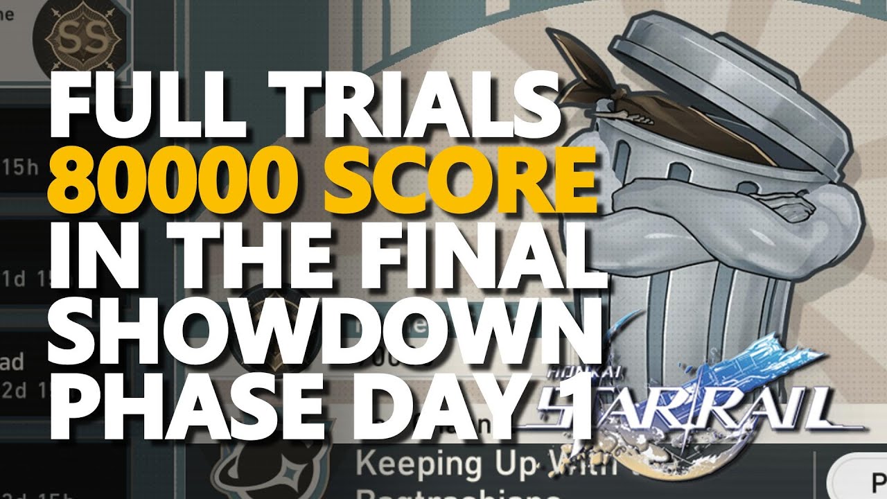 In the Final Showdown phase reach 80000 Points Honkai Star Rail Dat 1 ...