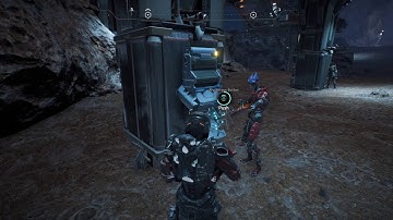 Mass Effect Andromeda - Funny Mysterious Button Conversation