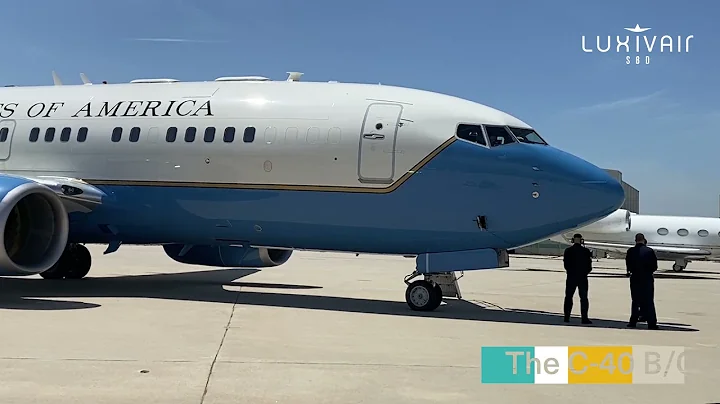The C- 40 B/C at Luxivair SBD, located at SBD International Airport.