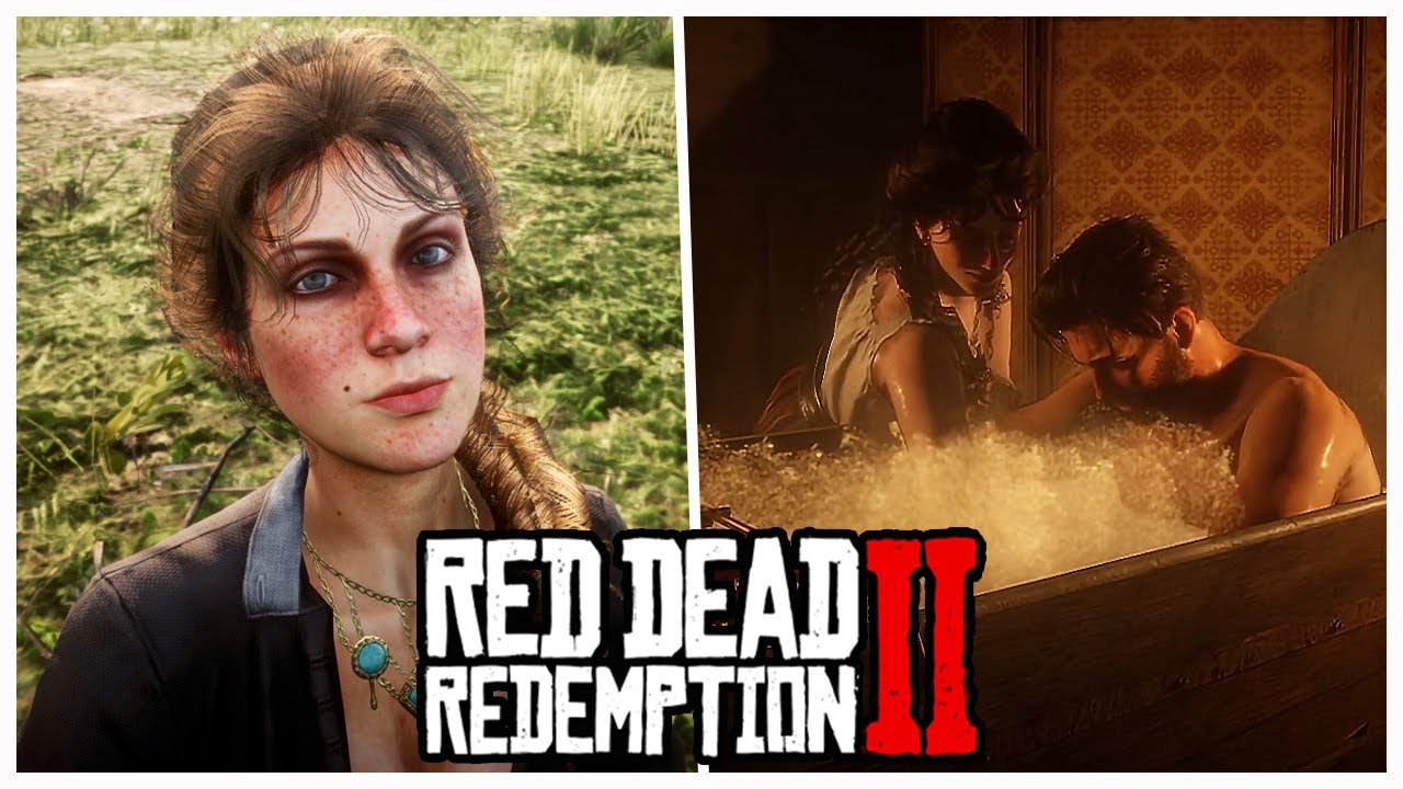 RDR2 How to Bath with MaryBeth Valentine Hidden Dialog CINEMATIC Edit YouTube