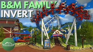 Can You Build a GOOD B&M FAMILY INVERT | Planet Coaster 2