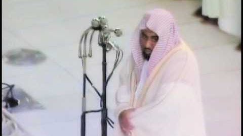 الشيخ الجهني ـ آخر سورة الدخان تلاوة خاشعة 1428