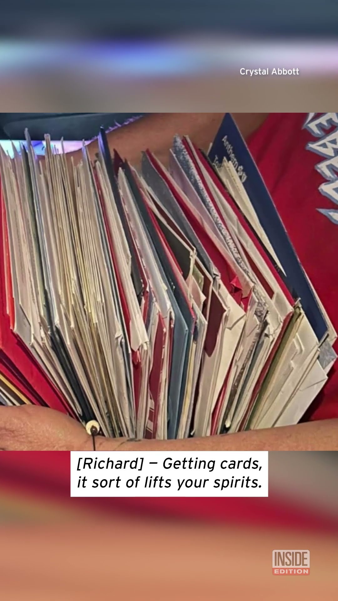 Cancer Patient Wants to Break Christmas Card World Record #shorts