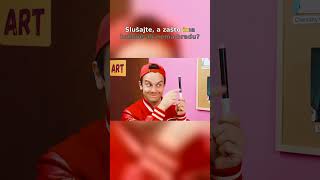 Pogodi šta se dešava sledeće u umetničkim dogodovštinama! #UmetničkaKlasa #ŠkolskaKompozicija