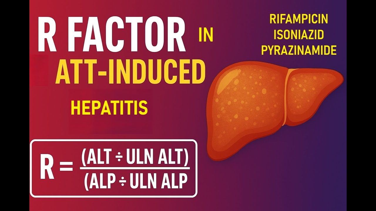 R- Factor in ATD( Anti TB Drugs)-Induced Hepatitis | Know the Culprit Drug!