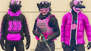GTA V - 5 Easy Tryhard Outfits Tutorial #220 (Pink 2025) GTA V - 5 Easy Tryhard Outfits Tutorial #220 (Pink 2025)