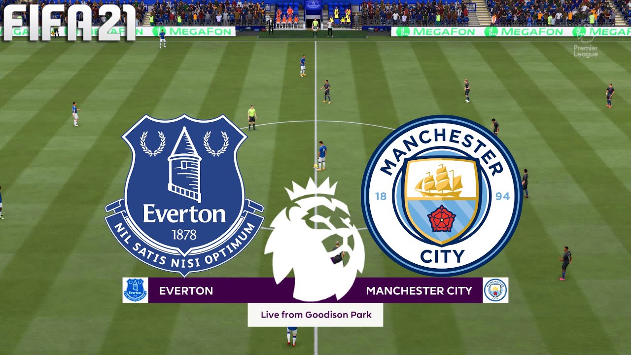 FIFA 21 | Everton vs Manchester City - Premier League 20/21 - Full Match & Gameplay