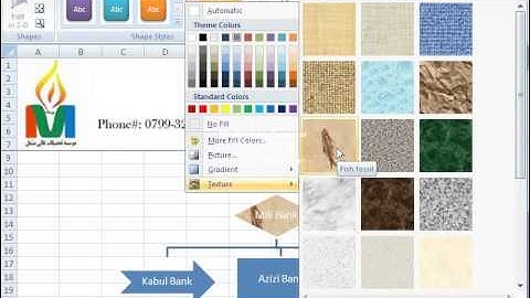 MS Excel 2007 Part 12) Insert Menu in Dari / Farsi Omar Akbari