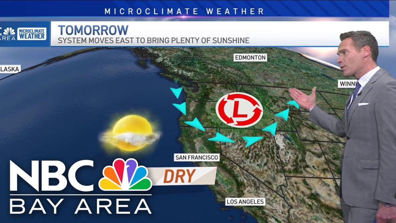 Bay Area forecast: Sunny Saturday as heavy rain returns soon - YouTube