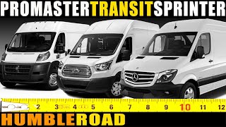 TRANSIT? SPRINTER? PROMASTER? Let's shed some light on this perplexing decision.