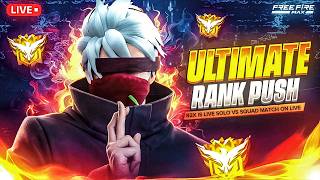 FREE FIRE LIVE 🔥 GAME -PLAY ON LIVE STREAM 🌿 BR RANK SOLO VS SQUAD 💪 GAME -PLAY ! screenshot 5