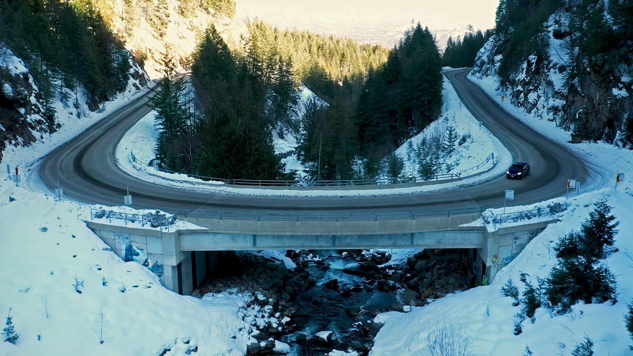 Electric Vehicles - Beauty of a Winter Drive - YouTube
