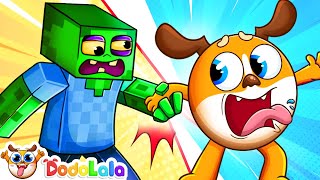 Minecraft World Song 🏰 Baby Play With Minecraft Challenge | Kid Learning Song With DodoLala - DooDoo