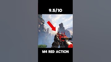 M4 Red Action is actually fire 🔥🔥 #codm