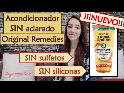 NUEVO Acondicionador SIN aclarado Tesoros de Miel de Original Remedies de Garnier {tinycosmetics}