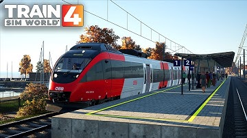 Train Sim World 4 - Operating ÖBB 4024 from Lindau Hbf to Bludenz