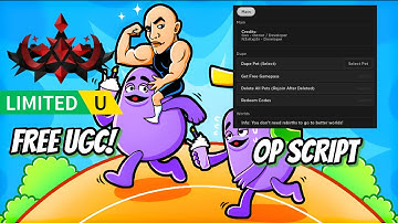 [ FREE UGC LIMITED ] Roblox Grimace Race Script - Infinite Wins - Dupe