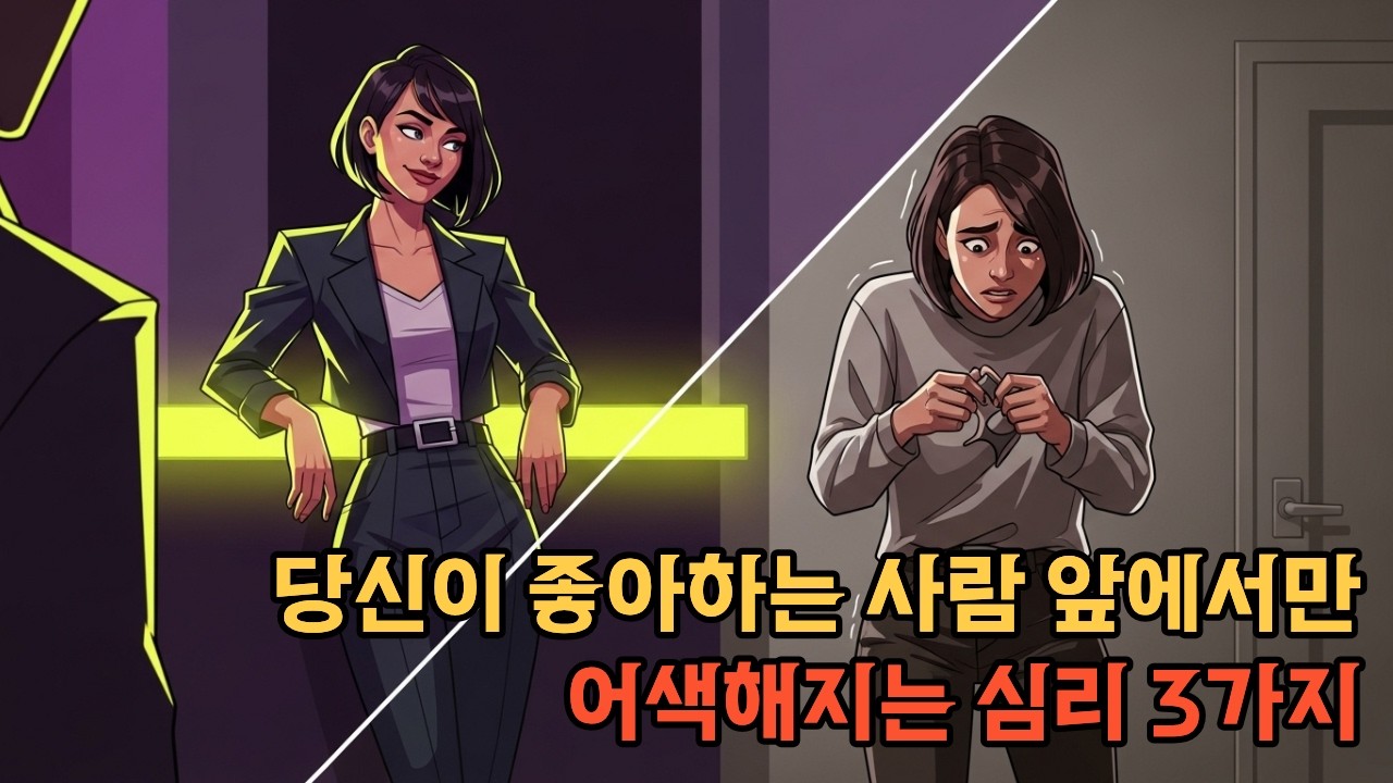 왜 좋아하는 사람 앞에서만 이상하게 굳어질까 호감이 있으면 오히려 어색해지는 진짜 이유