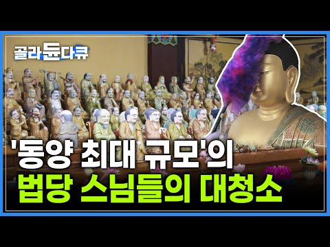 <strong>바다위에</strong> 떠있는 ‘제주도의 사찰’이자 동양 최대 규모를 자랑하는 단일 법당 ‘약천사’ | 크기만큼 남다른 대청소 규모 | #골라듄다큐