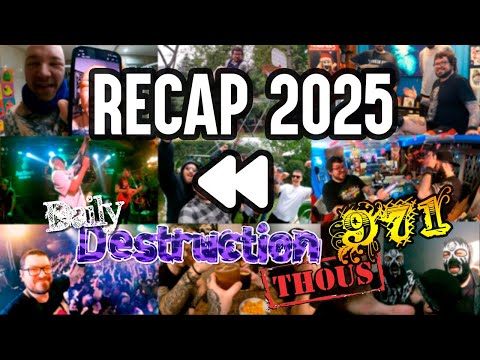 Daily Destruction Thous 971 - Recap 2025 de los Dailys! Noche de Seguidores y Chupitos en Argüelles!