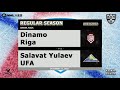 KHL - Dinamo Riga vs Salavat Yulaev UFA - Season 2021/22 - NHL 22