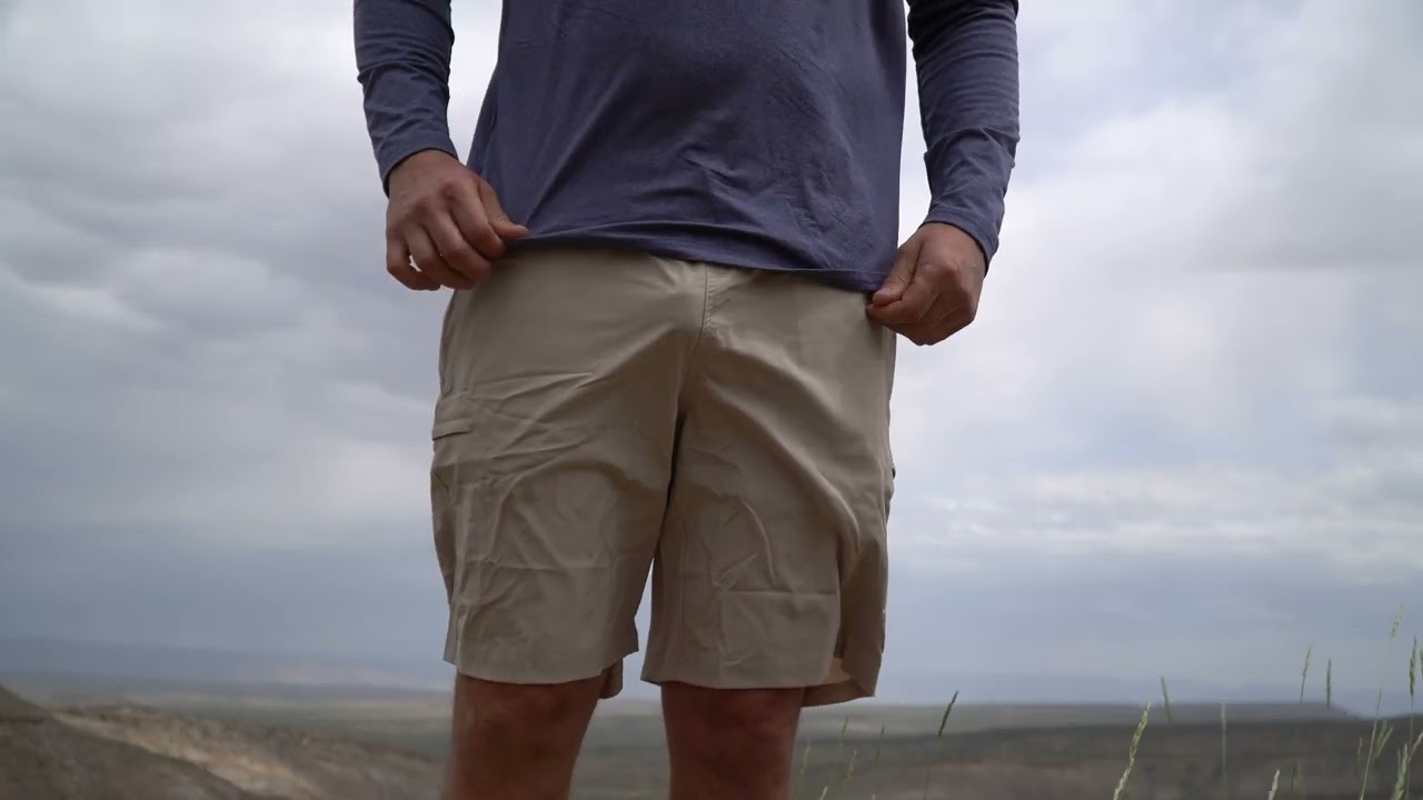 Mens Hiking Shorts | Quick Dry Athletic Shorts for Men | Gym Shorts for Men with Pockets | Fort Isle