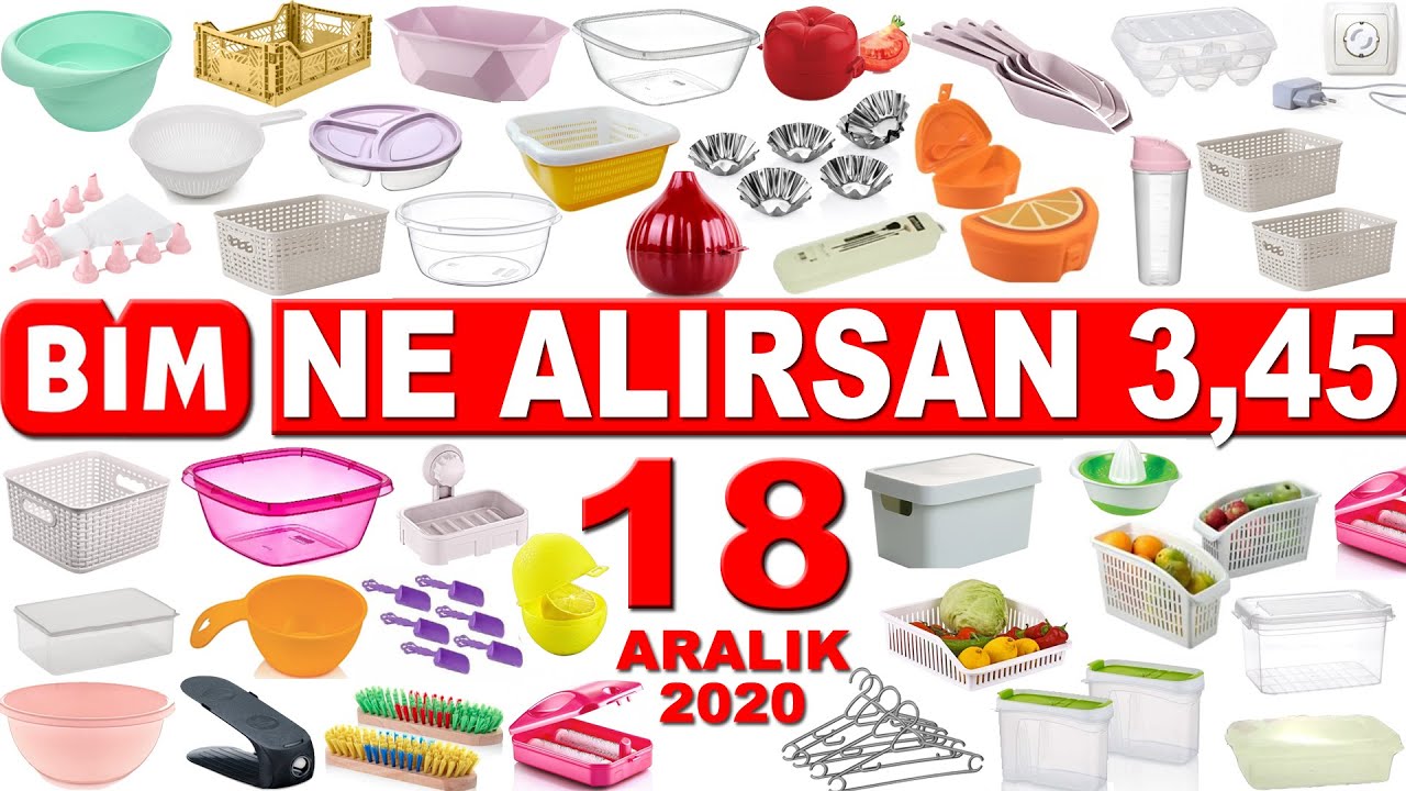BİM TEK FİYAT NE ALIRSAN 3,45 TL ORGANİZER AKTÜEL | BİM PLASTİK ÜRÜNLER | BİM AKTÜEL | BİM 18 ARALIK