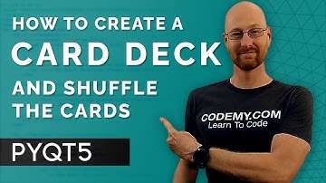 Create And Deal A Deck Of Cards - PyQt5 GUI Thursdays #45