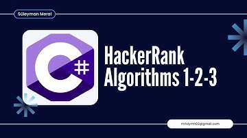 HackerRank Algoritma Soruları  C# (Solve Me First -  Simple Array Sum - Compare The Triplets)