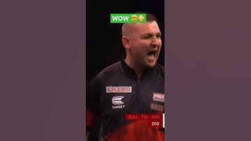 So emotional ist Aspinall selten 🔥 #darts #shorts Premier League 2023  Darts Dart 🔥🎯
