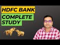 HDFC Bank   Complete Study