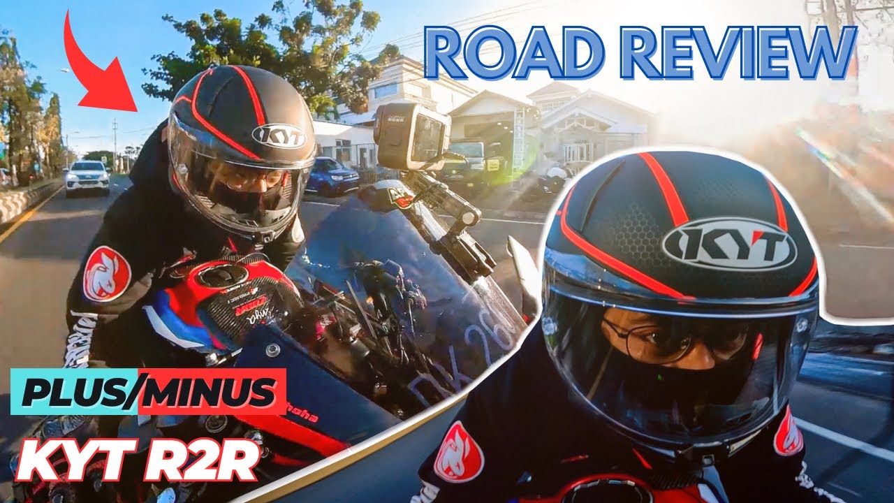 ROAD REVIEW KYT R2R CLASSIC CONCEPT MATT BLACK RED‼️ BEGINI RASANYA DI ...