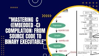 compilation stages in c programing and embedded system programming