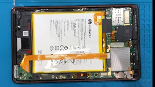 HUAWEI MediaPad M5 lite 8インチ 画面取り替え交換修理の分解