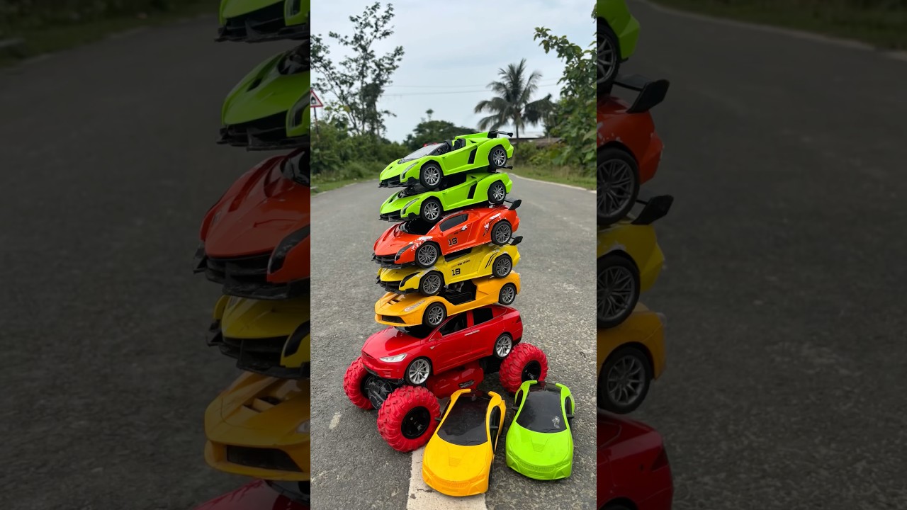 Wow😮 kasa hai hath ma 9 rc cars ❤️||