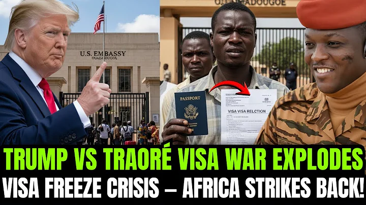 Trump Sends Shock Warning to Traoré — The Real Story Behind Burkina’s Visa Freeze