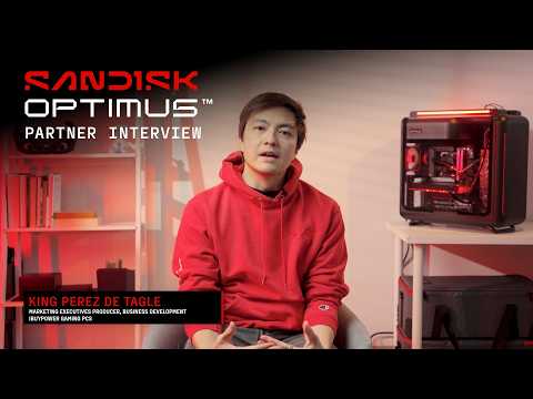 Let's Chat About Sandisk Optimus: King Perez De Tagle From iBUYPOWER