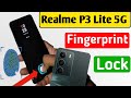 Realme P3 lite 5g mobile in display fingerprint locked | Realme mobile display fingerprint locked