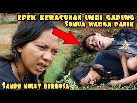 EPEK KERACUNAN UMBI GADUNG SAMPE MULUT BERBUSA