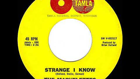 1963 HITS ARCHIVE: Strange I Know - Marvelettes